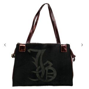 John Galliano Ponyhair Top Handle Bag